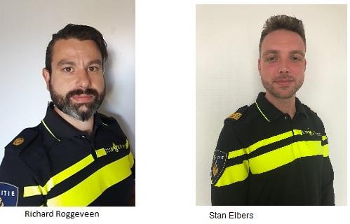Wijkagenten Mook en Middelaar, Richard Roggeveen en Stan Elbers